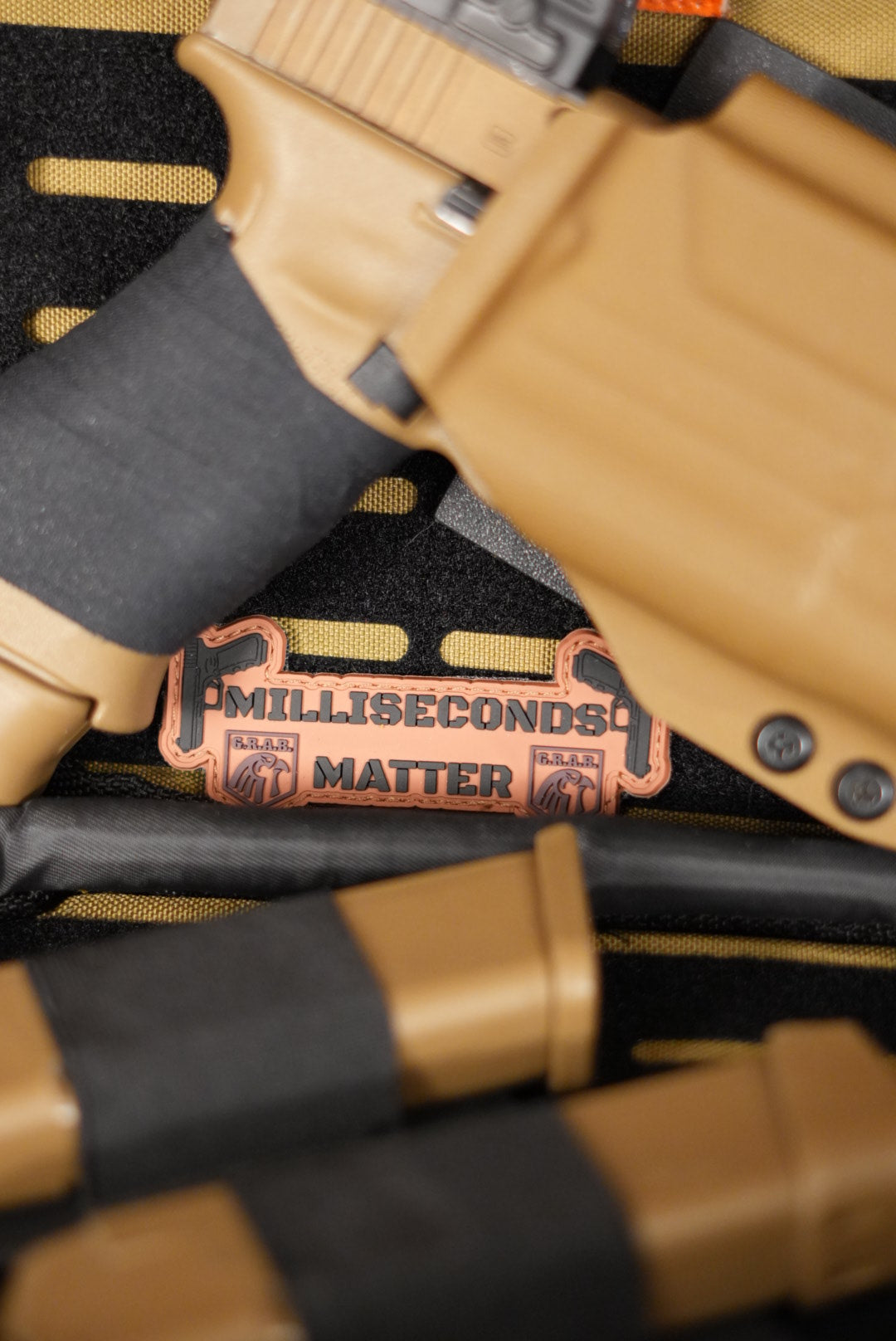 Milliseconds Matter PVC Patch