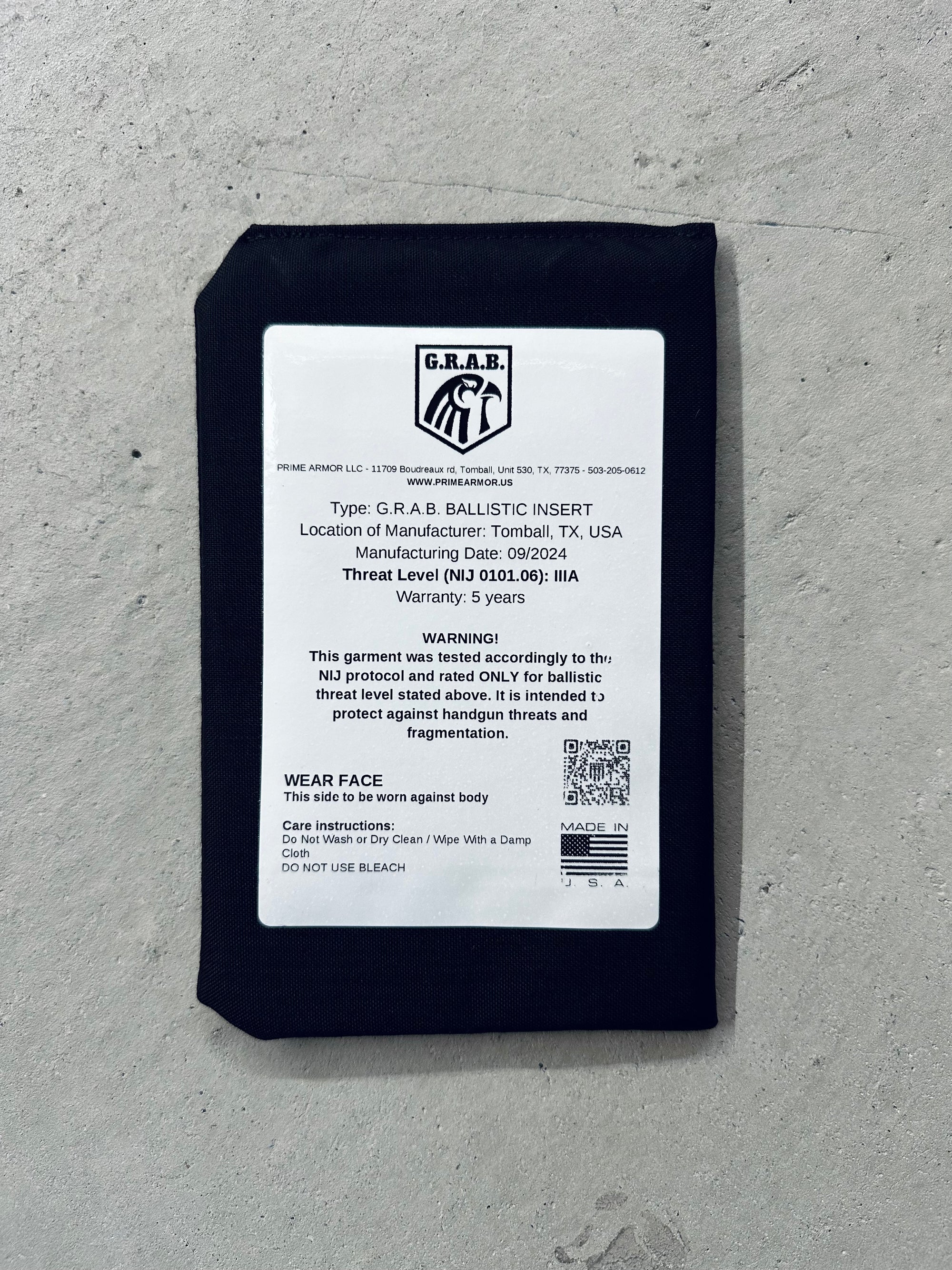 Gunslinger IIIA Body Armor Insert