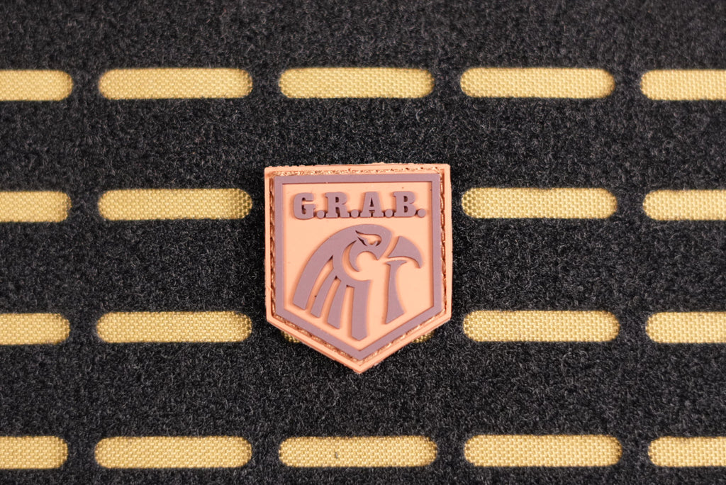 GRAB Logo PVC Patch