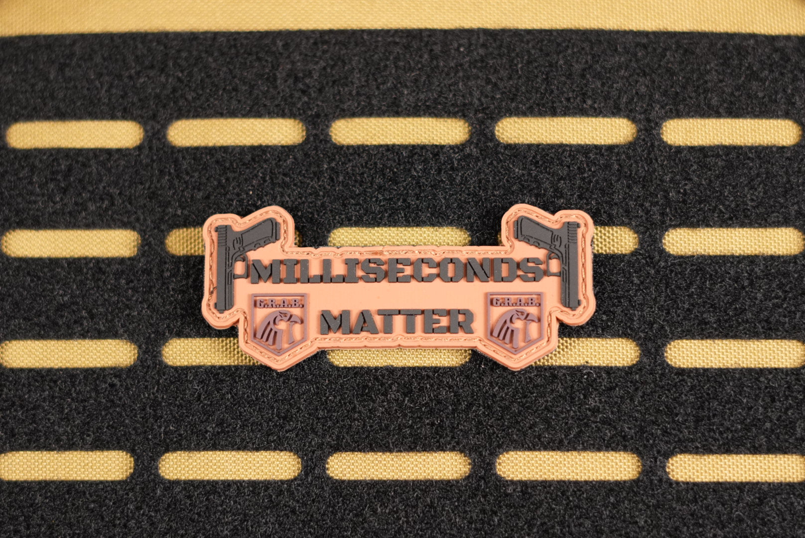 Milliseconds Matter PVC Patch